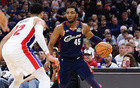 米切尔43+5哈登24+11+4断 骑士主场击败活塞